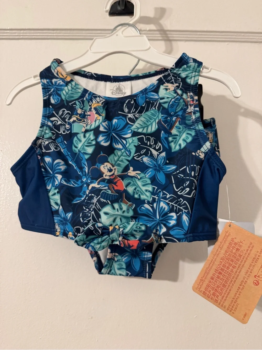Disney girls swimsuit size 5/6